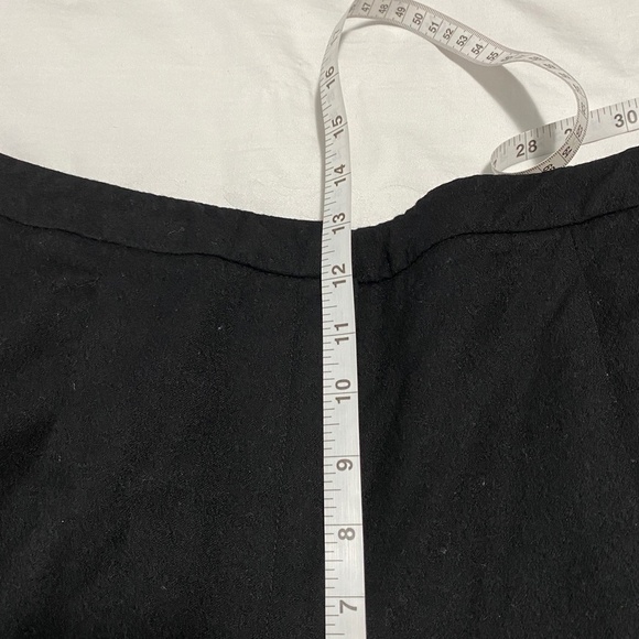 Talbots Women's Black Wool Wide Leg Dress Pants Size 16 Lined Office - Picture 8 of 10